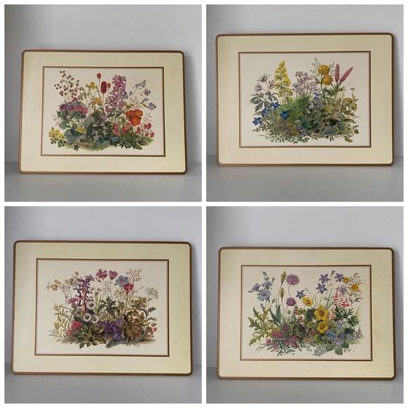 Pimpernel Dining Vintage Set Of Four Pimpernel Placemats Poshmark